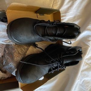 Boys ALL BLACK Timberlands